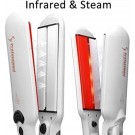 Steam Stoom Pro & Infrared Hair Straightener Stijltang - Zwart 235ÂºC Nu Gratis Accessories